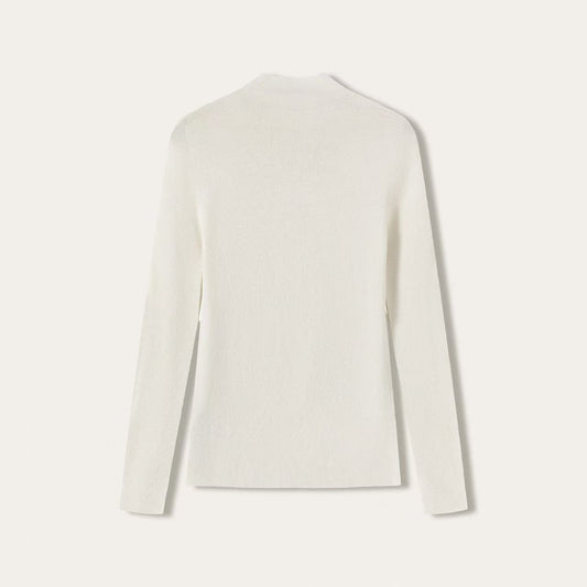 Women’s Fine-Spun Cashmere Mock Neck