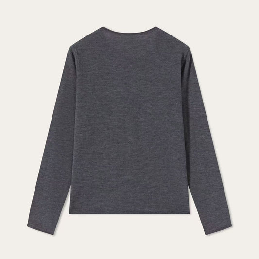 Women’s Fine-Spun Cashmere Crewneck Cardigan