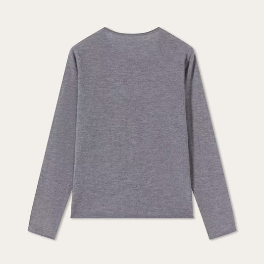 Women’s Fine-Spun Cashmere Crewneck Cardigan