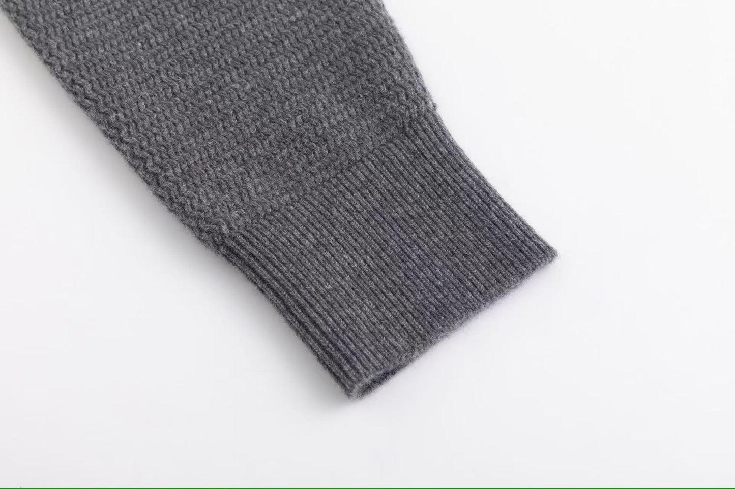 Textured Cashmere Crewneck Sweater
