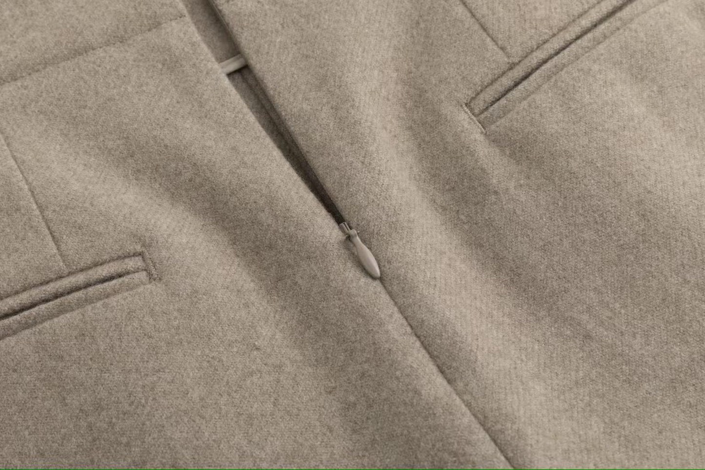 Women’s Cashmere Tailored Wide-Leg Trousers