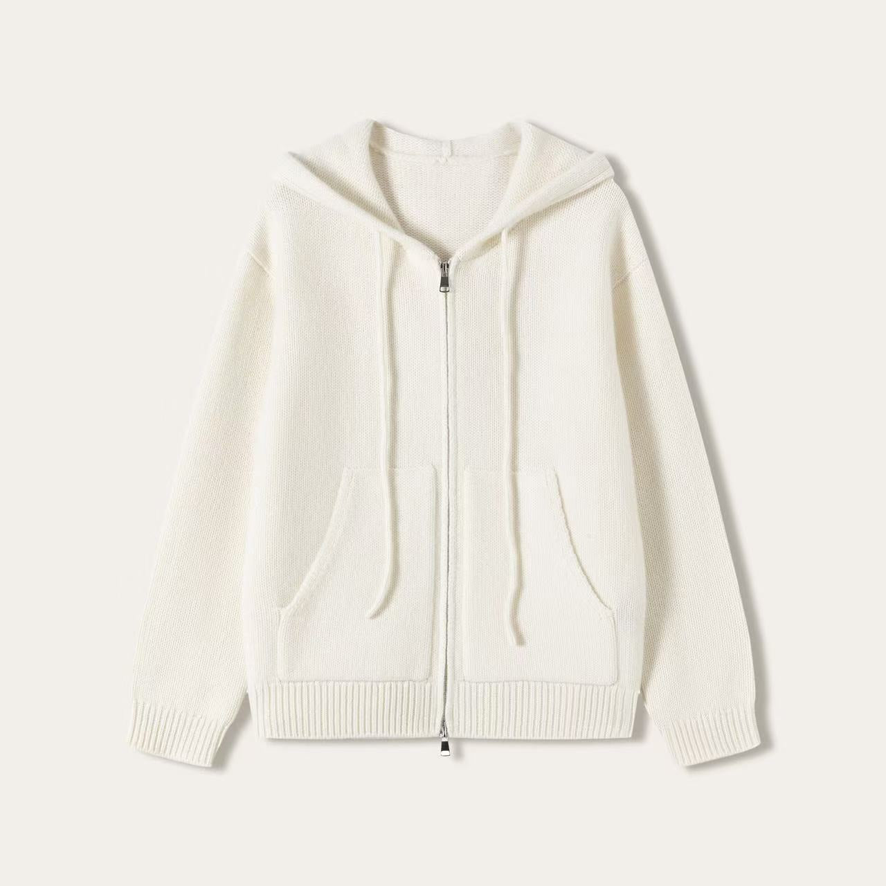 Classic Cashmere Zip Hoodie