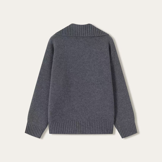 Classic Cashmere Half-Zip Sweater