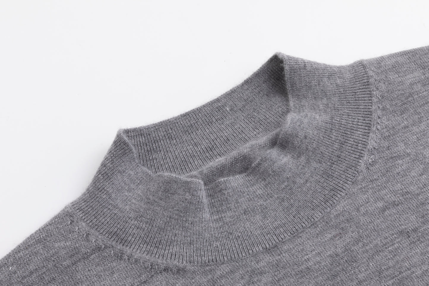 Men’s Fine-Spun Cashmere Mock Neck