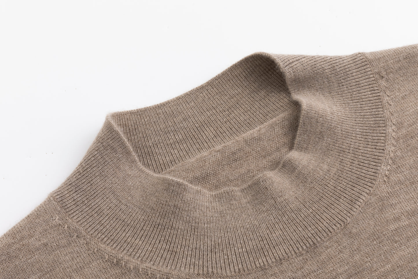 Men’s Fine-Spun Cashmere Mock Neck