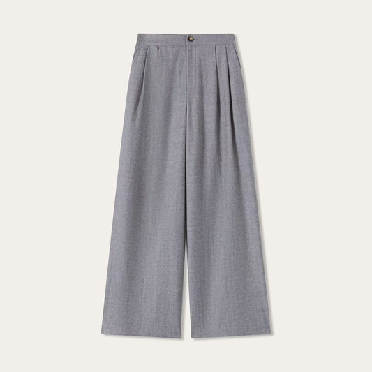 Women’s Cashmere Wide-Leg Trousers