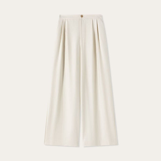 Women’s Cashmere Wide-Leg Trousers