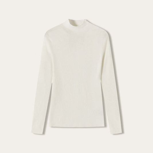 Women’s Fine-Spun Cashmere Mock Neck